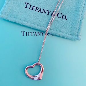 Tiffany & Co. Elsa Peretti Open Heart Pendant